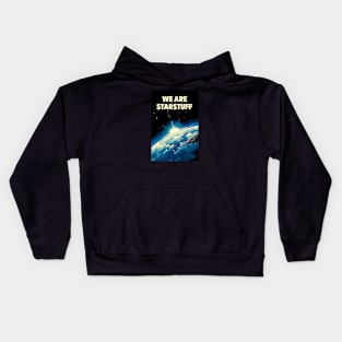 We Are Starstuff - Sunrise from Space Kids Hoodie